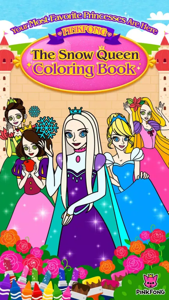 Capturas de pantalla de The Princess Coloring Book