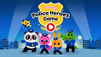 Tangkapan layar Pinkfong Police Heroes Game