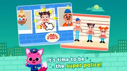 Tangkapan layar Pinkfong Police Heroes Game