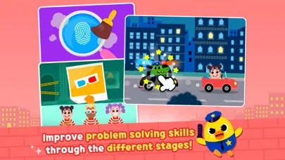 Tangkapan layar Pinkfong Police Heroes Game