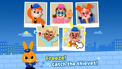 Tangkapan layar Pinkfong Police Heroes Game