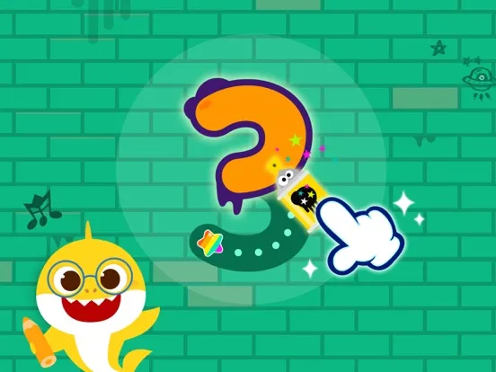 Tangkapan layar Pinkfong Tracing World iPad 