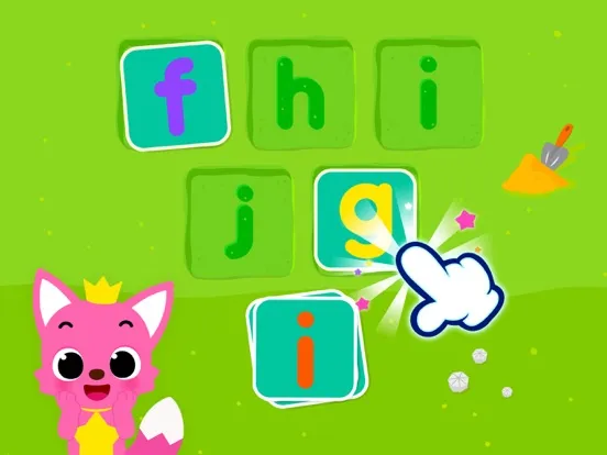 Tangkapan layar Pinkfong Tracing World iPad 