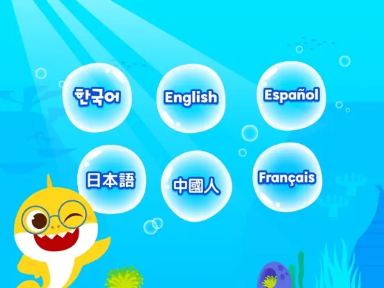 Tangkapan layar Pinkfong Tracing World iPad 