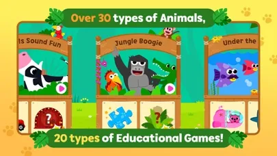 Pinkfong Guess the Animal应用截图