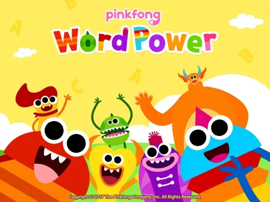 Capturas de tela do Pinkfong Word Power iPad 