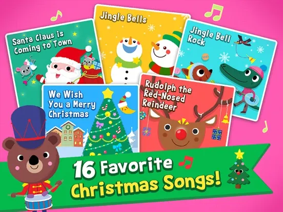 Pinkfong Christmas Fun iPad  Screenshots