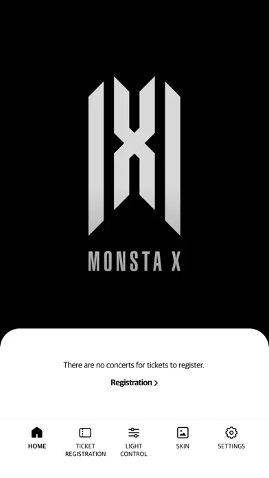 Ảnh chụp màn hình của MONSTA X LIGHT STICK V3