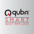 Quba Smart Qdot Rim Lock Quba Smart Qdot Rim Lock