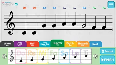Coding Pet Milky Music Coding Screenshots