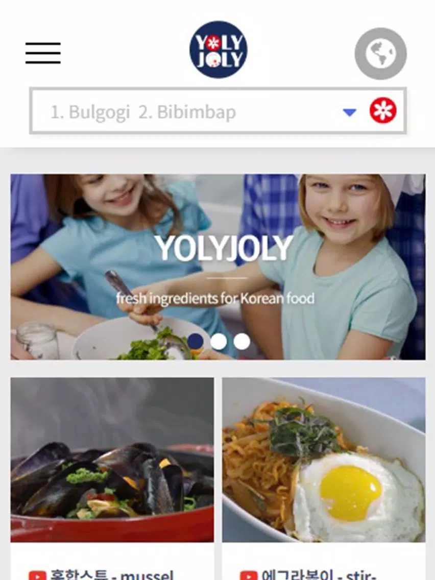Zrzuty ekranu YOLYJOLY - Korean Foods iPad 