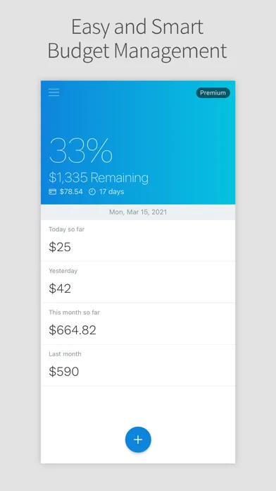 Tangkapan skrin DAILY POCKET - Budget Manager