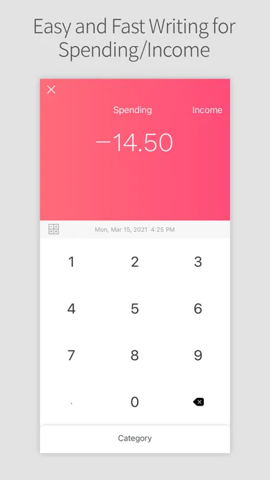 Tangkapan skrin DAILY POCKET - Budget Manager