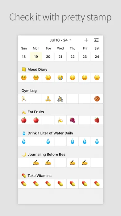 صور DAILY STAMP - My own routine