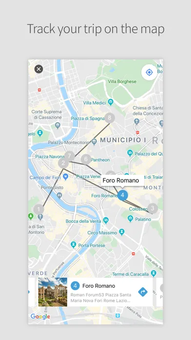 DAILY TRIP - Trip History Screenshots