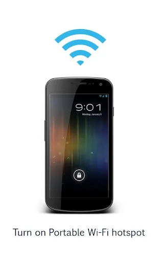 Zrzuty ekranu Portable Wi-Fi hotspot