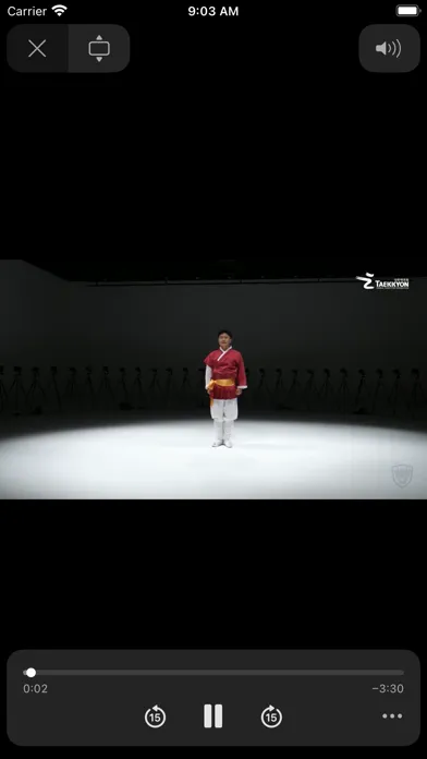 Tangkapan layar Taekkyon Training Club(TTC)