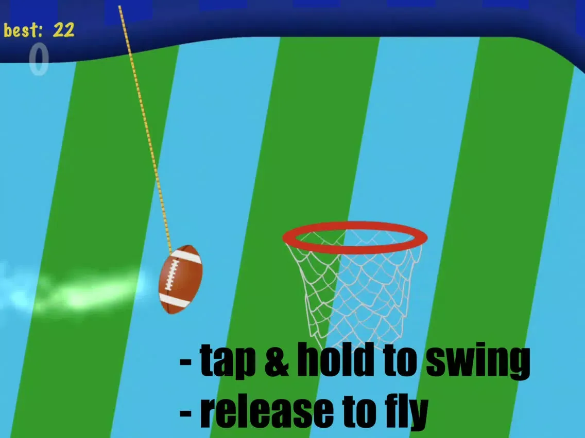 Capturas de tela do Rope Shot iPad 