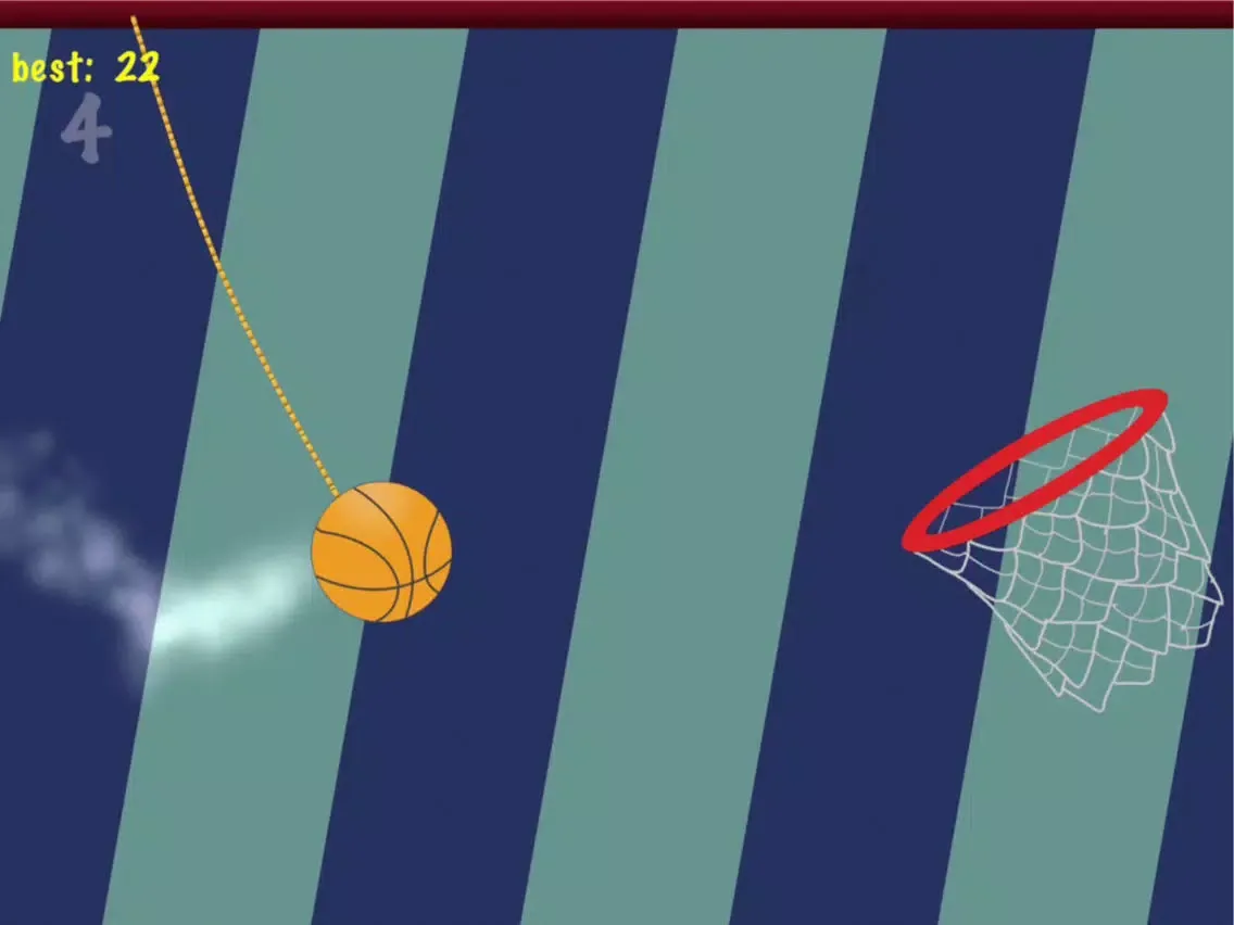 Capturas de tela do Rope Shot iPad 