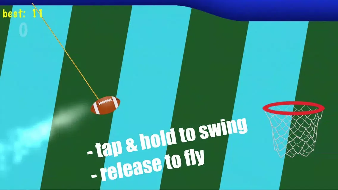 Capturas de tela do Rope Shot