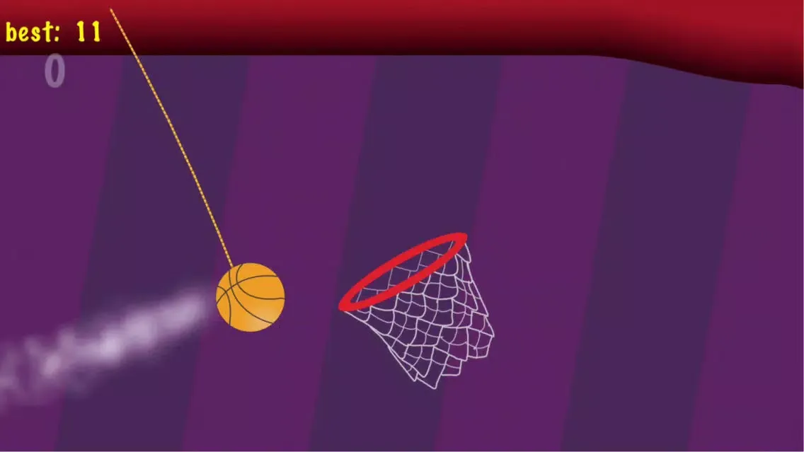 Capturas de tela do Rope Shot