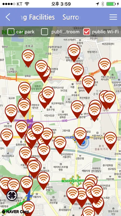 Capturas de tela do Seoul City Wall