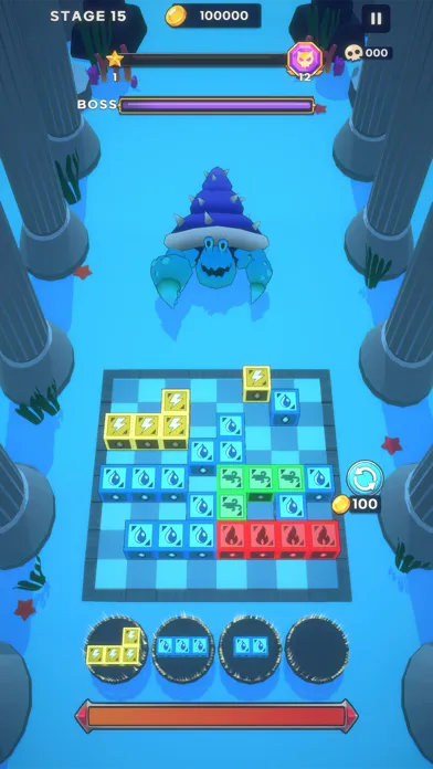 Captures d'écran de Blockin Monsters: Defense