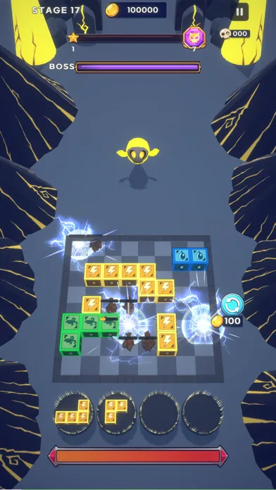 Captures d'écran de Blockin Monsters: Defense