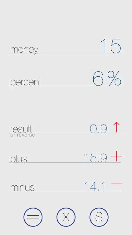 Percent - Simple স্ক্রিনশট