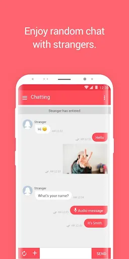 Zrzuty ekranu With Stranger - Chatting