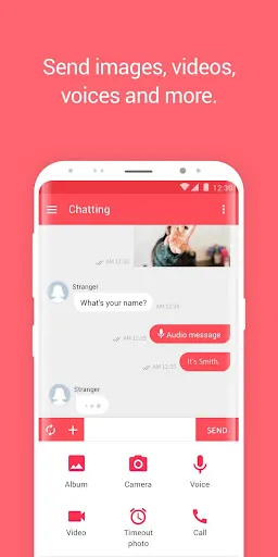 Zrzuty ekranu With Stranger - Chatting