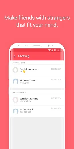 Zrzuty ekranu With Stranger - Chatting