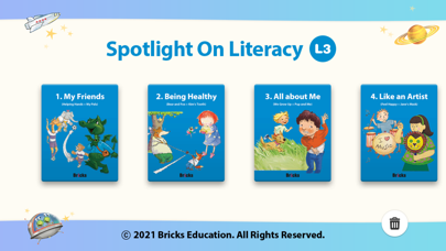 Tangkapan layar Spotlight On Literacy L3