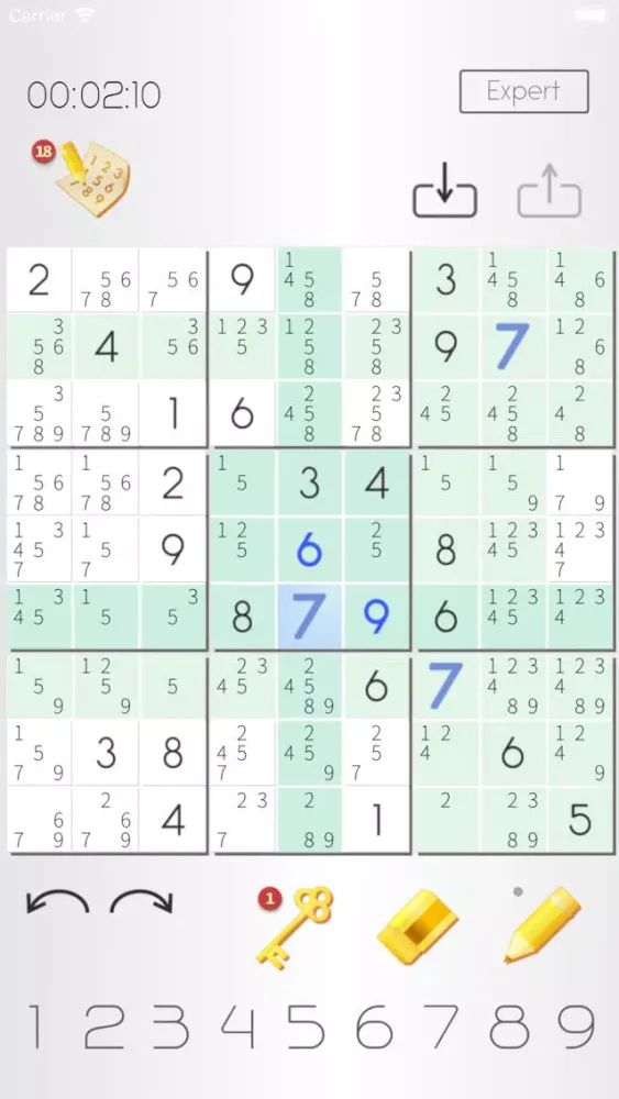 Zrzuty ekranu Sudoku - Gold