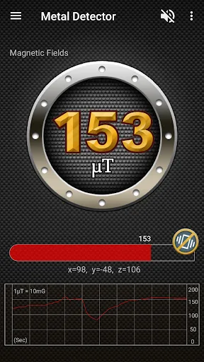 Capturas de pantalla de Metal Detector