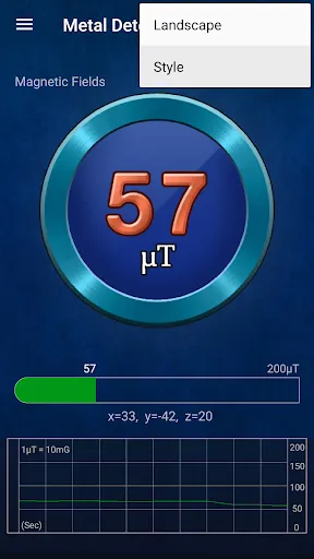 Capturas de pantalla de Metal Detector