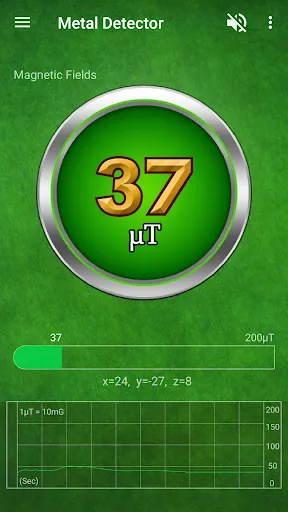Capturas de pantalla de Metal Detector