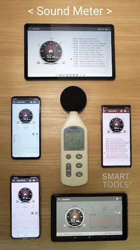 Zrzuty ekranu Sound Meter