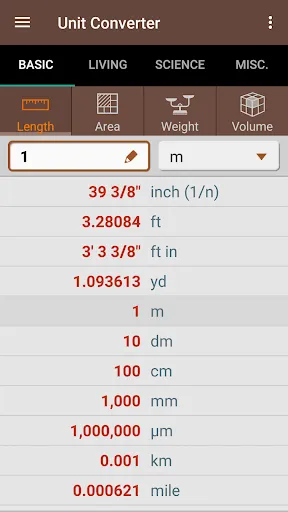 Скриншоты Unit Converter