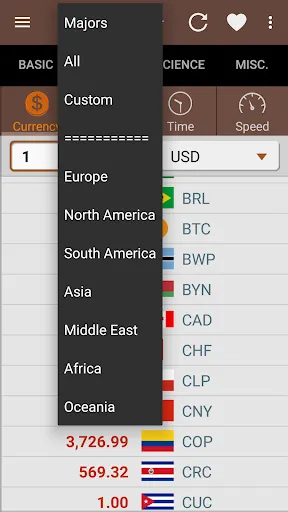 Скриншоты Unit Converter