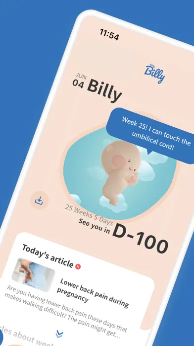 Скриншоты Baby Billy - Pregnancy & Baby