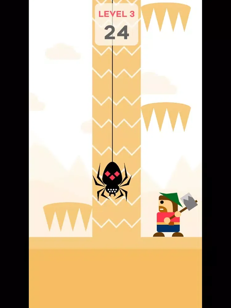 تصاویر Woodcutter VS Spider iPad 