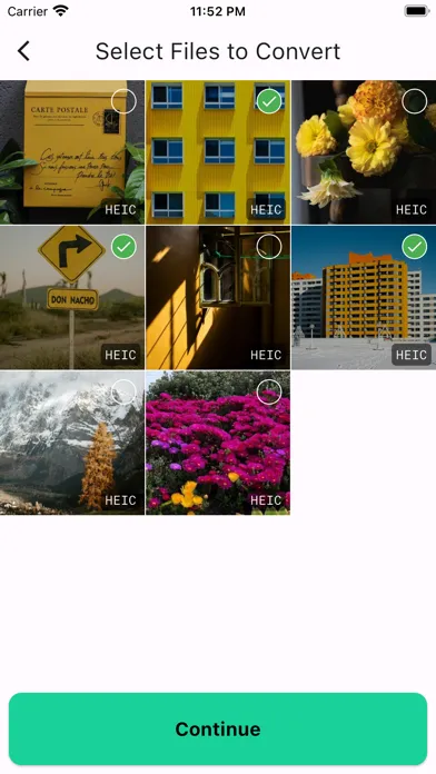 ภาพหน้าจอของ HEIC to JPG, PNG Converter