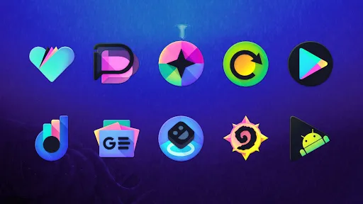 Kraken - Dark Icon Pack Screenshots