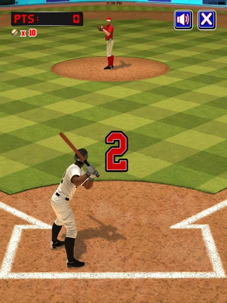Baseball Pro - Hit The Ball iPad  Screenshots