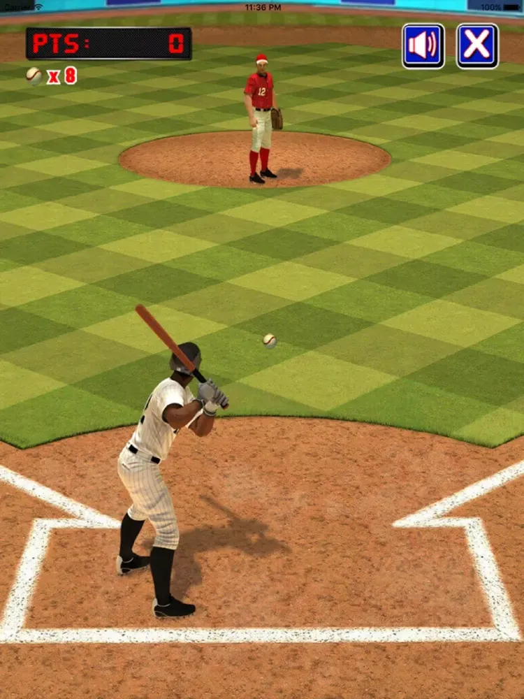 Baseball Pro - Hit The Ball iPad  Screenshots