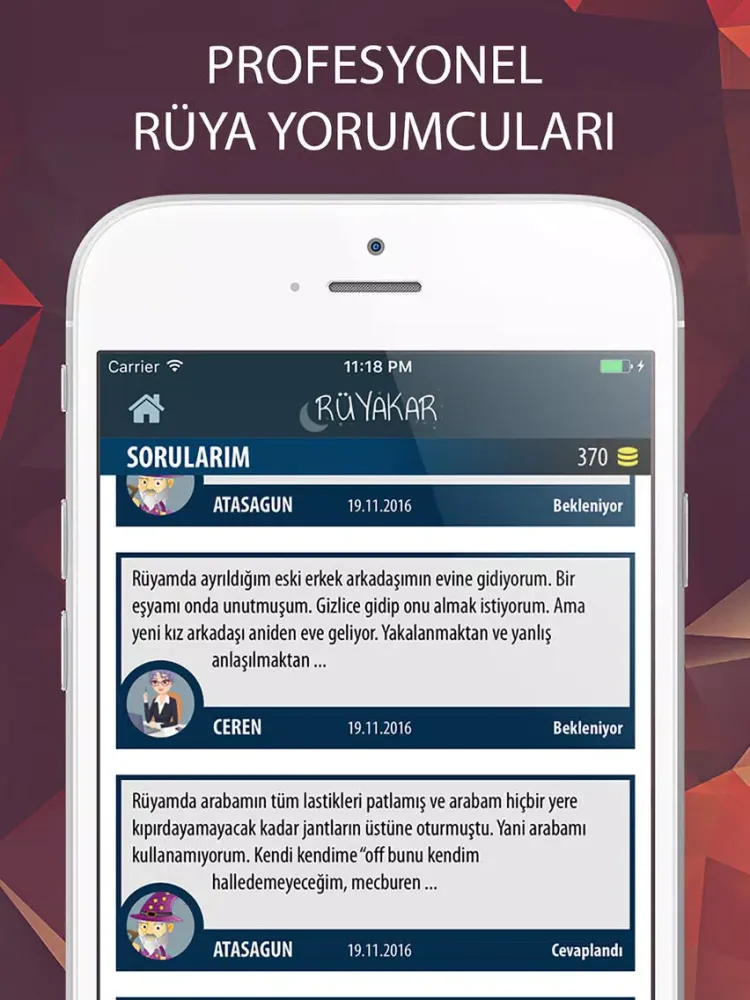 Скриншоты Rüyakar iPad 