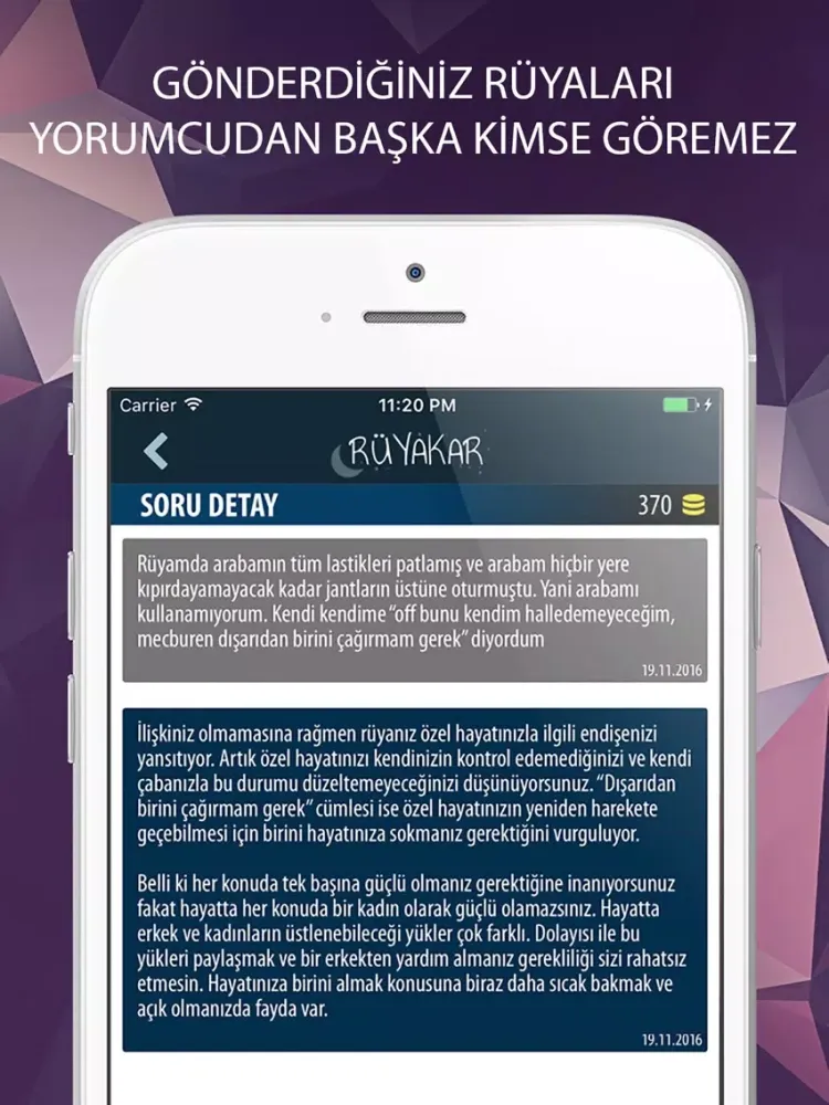 Скриншоты Rüyakar iPad 