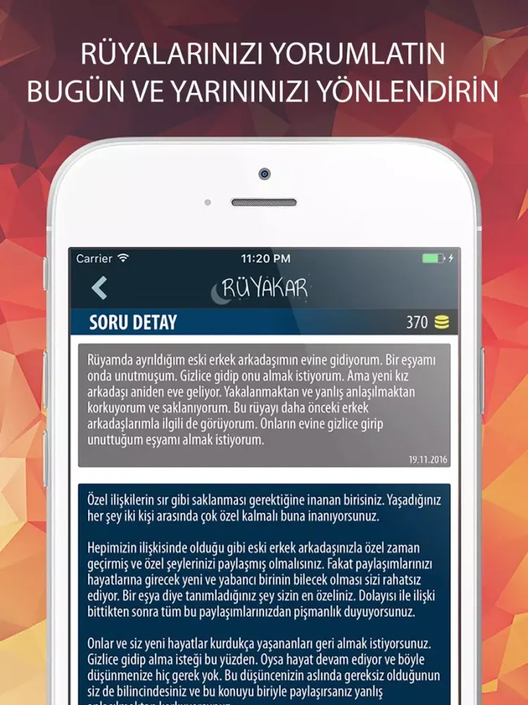 Скриншоты Rüyakar iPad 