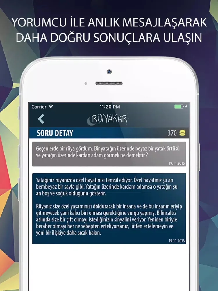 Скриншоты Rüyakar iPad 